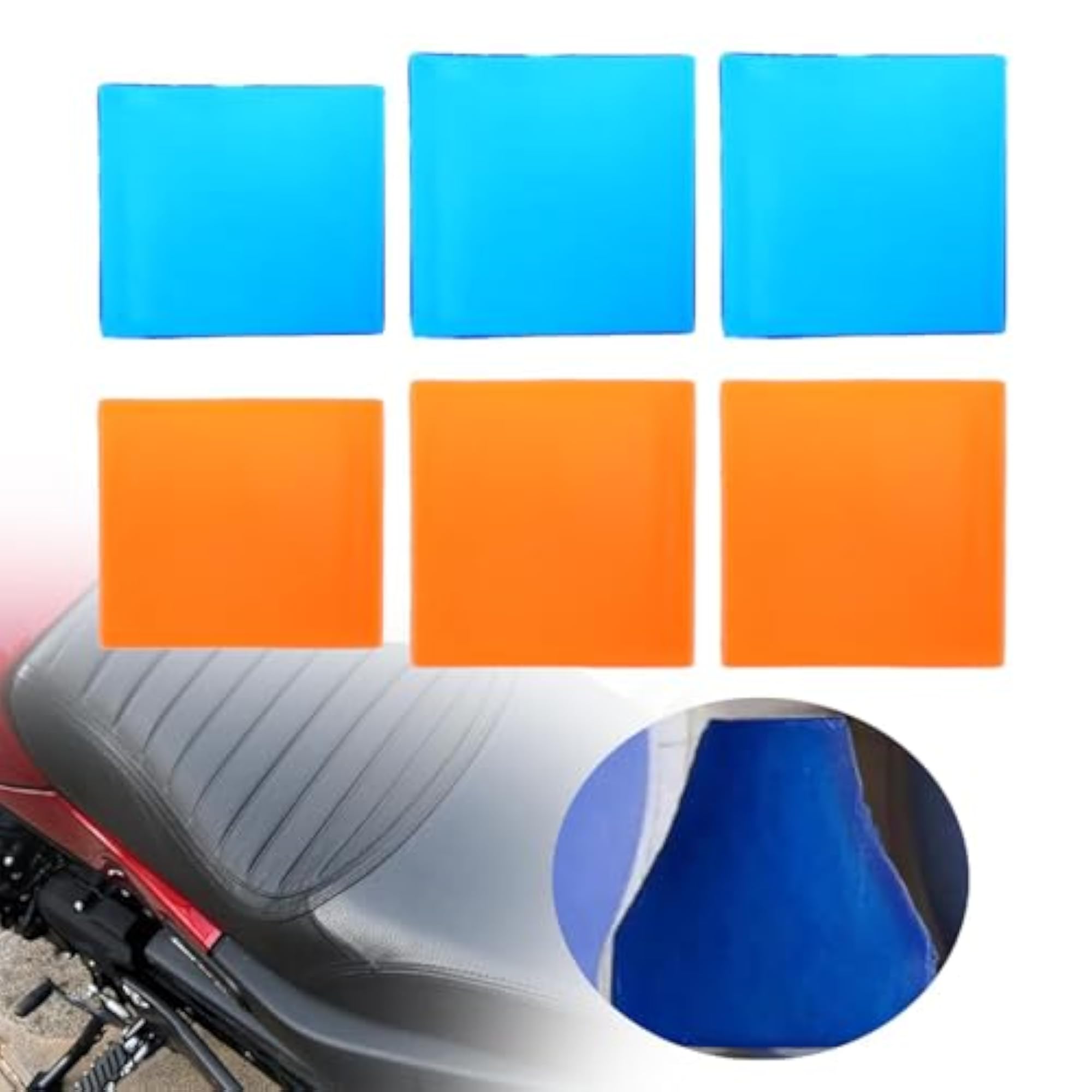 Motorcycle Seat Gel Pad for Long Rides